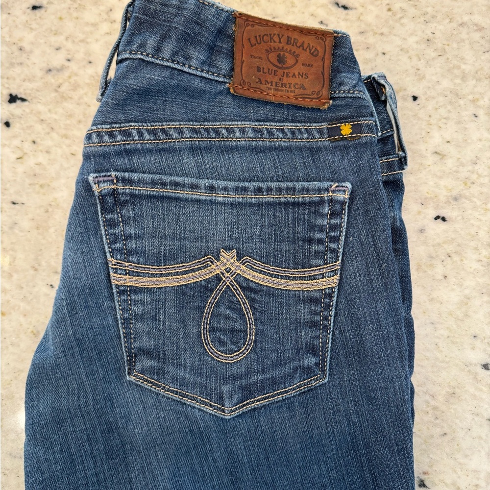 Lola Straight Lucky Brand size 0 - Picture 2 of 4